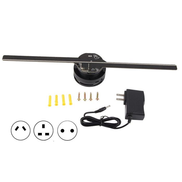 3D Hologram Fan – 224 LED Holographic Display