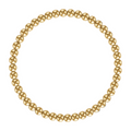 4MM Gold Ball Bracelet