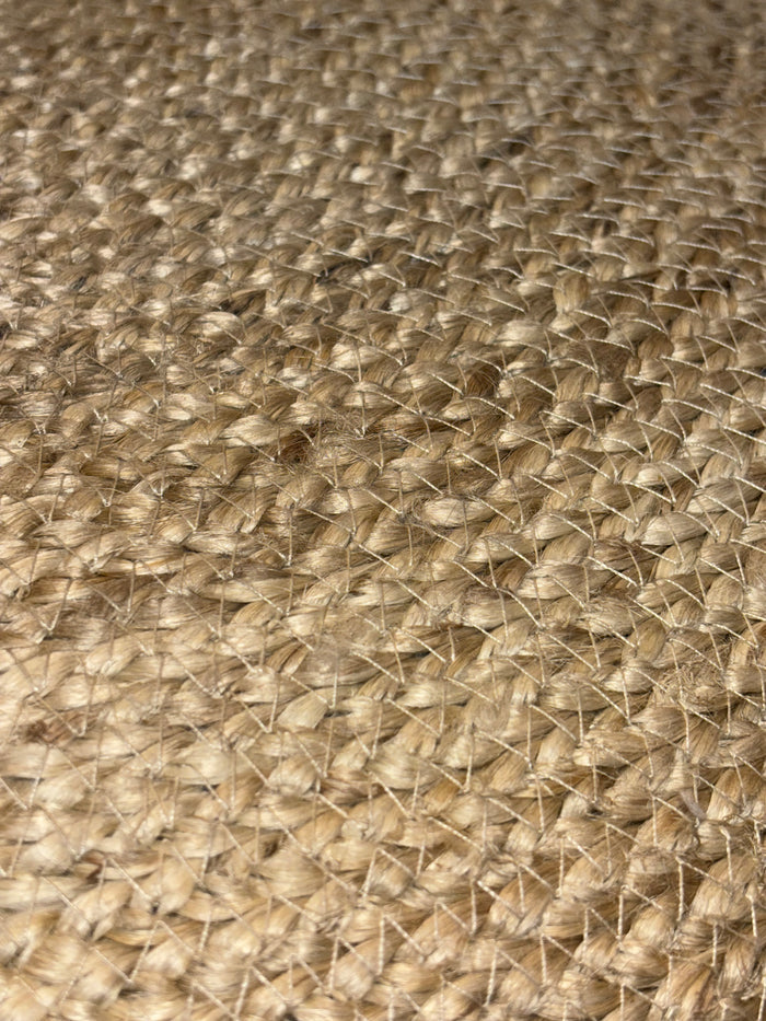 25" Natural Pouf