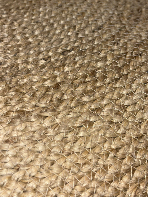 25" Natural Pouf