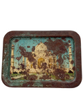 Decorative Metal Tray, Taj Mahal