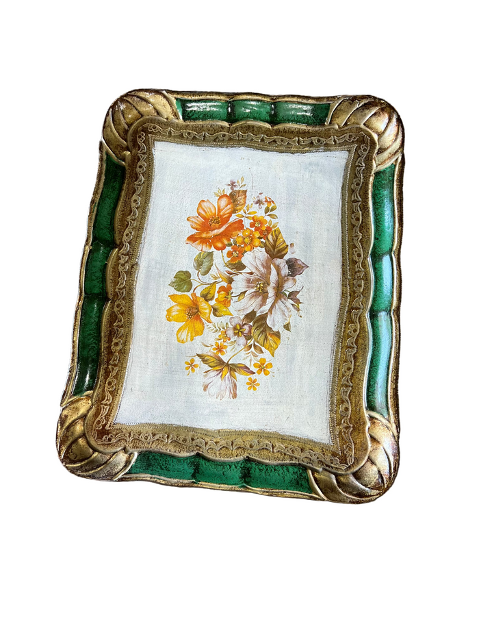 Medium Wooden Venetian Tray