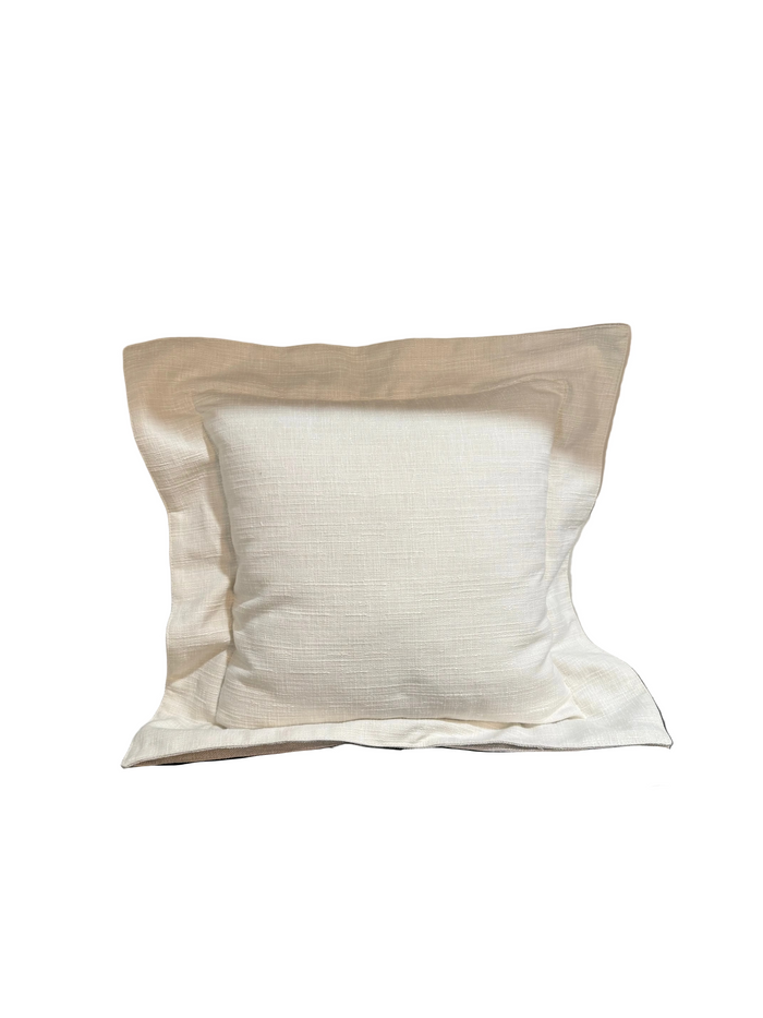 Pillows Flange White 18x18