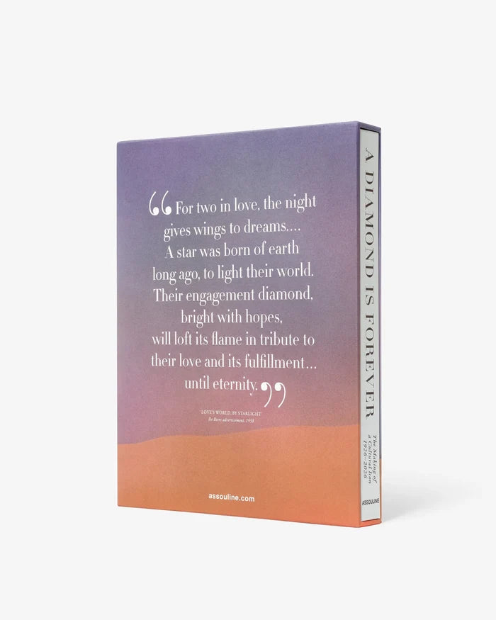 A Diamond is Forever Book Print Books Assouline