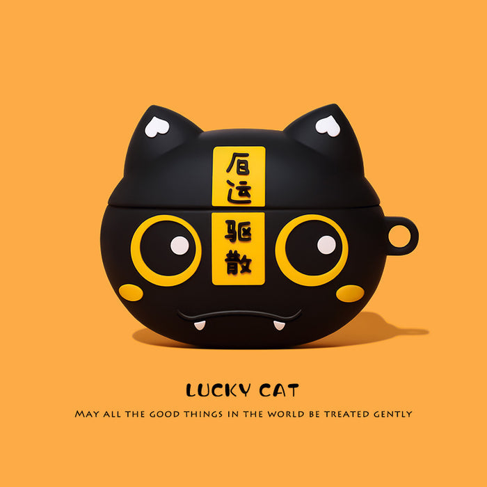 [Bad luck to disperse cats] send Hook★Liquid silica gel★No falling cover / Apple airpods 1/2 generation Universal