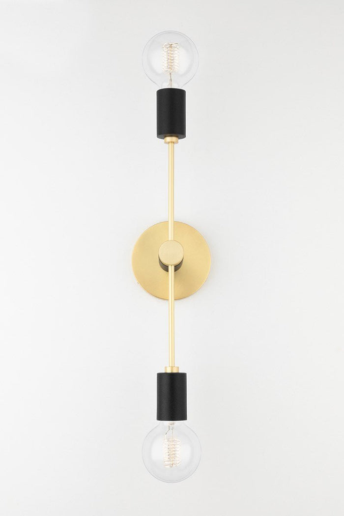 Astrid Wall Sconce - H178102 - AGB/BK - CE - Mitzi - Luxury Lighting BoutiqueWall LightsMitzi