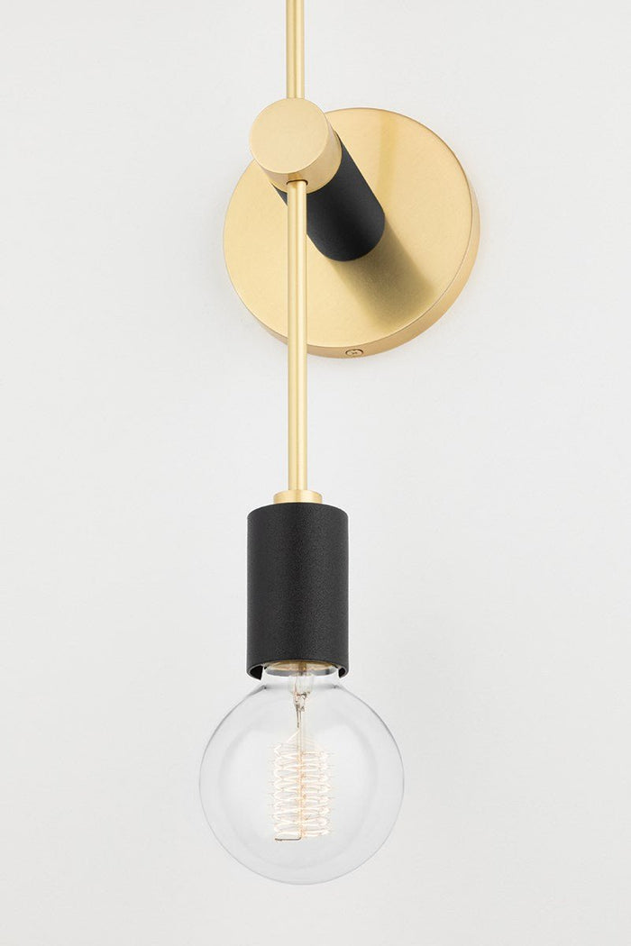 Astrid Wall Sconce - H178102 - AGB/BK - CE - Mitzi - Luxury Lighting BoutiqueWall LightsMitzi