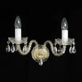 Balance 2 Light Crystal Wall Light - Wranovsky - Luxury Lighting BoutiqueWall LightsWranovsky