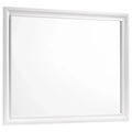 Barzini Rectangle Dresser Mirror White