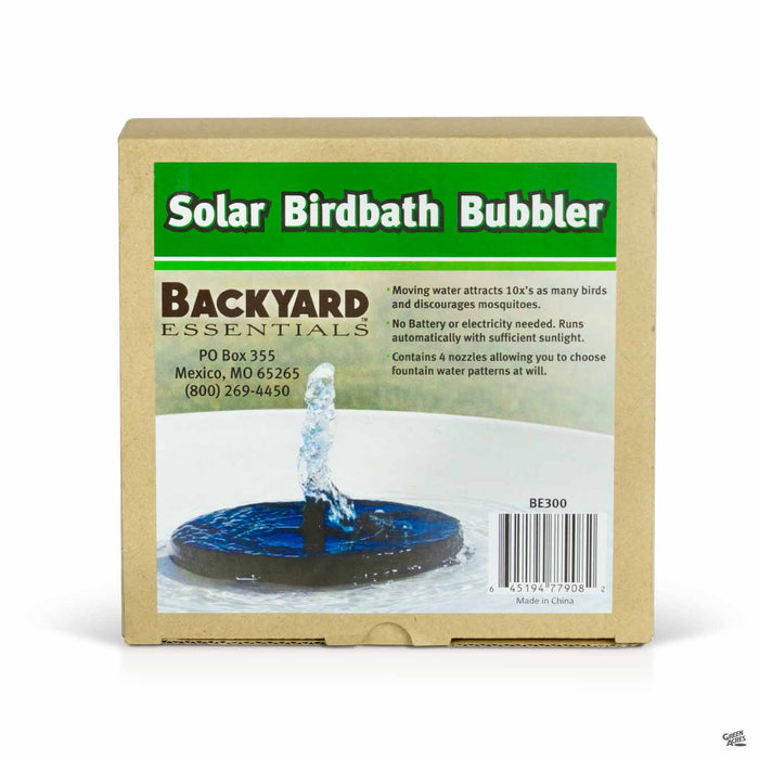 Bird Bath Solar Floating Bubbler
