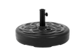 Black Fillable Umbrella Base with Steel Tube Support
