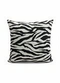 Black Zebra/Pink Pillow