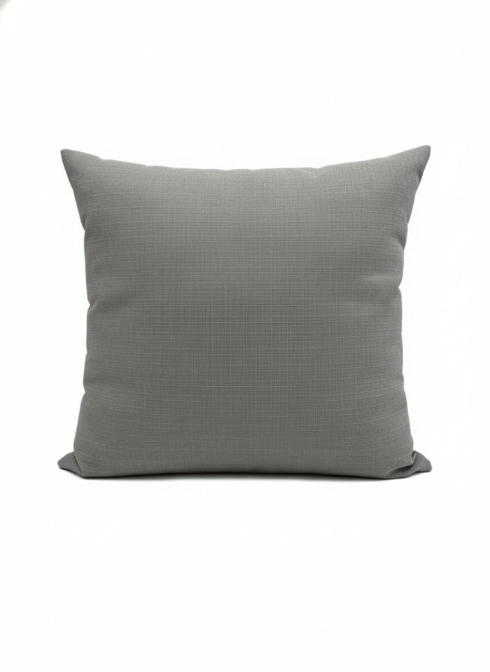 Blue and Grey Greek Key Pillow