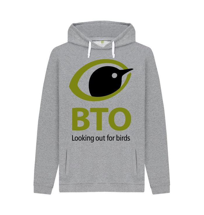 Light Heather BTO Logo Men's Hoodie