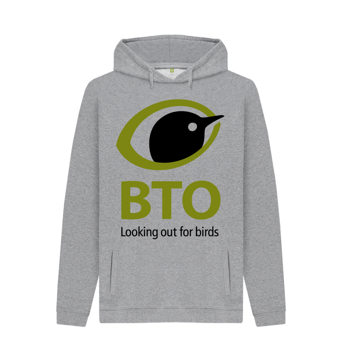 Light Heather Printed Hoody Front