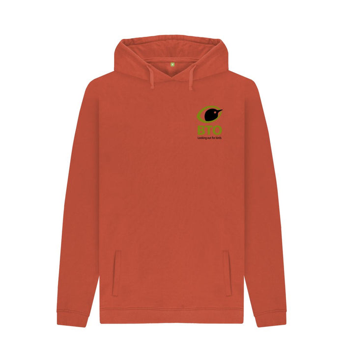 Rust BTO Pocket Print Men's Hoodie