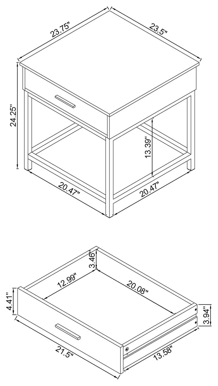 Byers End Table