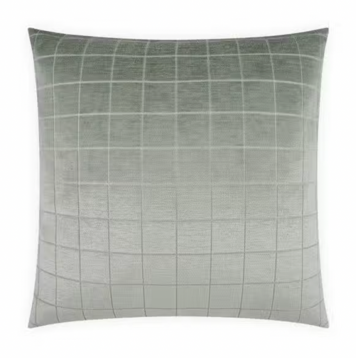 Camden Check Glacier Pillow