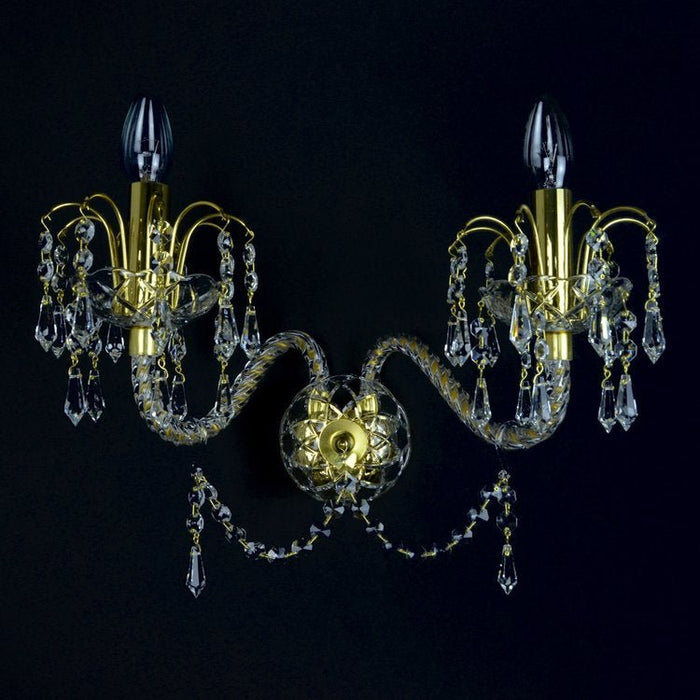 Ceremony 2 Wall Light (Alpha Gold/Silver) - Wranovsky - Luxury Lighting BoutiqueWall LightsWranovsky