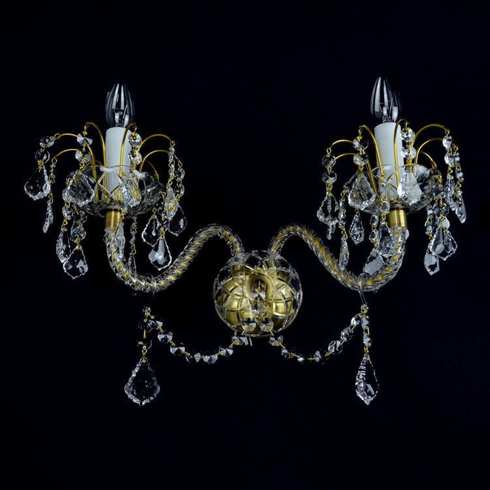 Ceremony 2 Wall Light (Alpha Gold/Silver) - Wranovsky - Luxury Lighting BoutiqueWall LightsWranovsky
