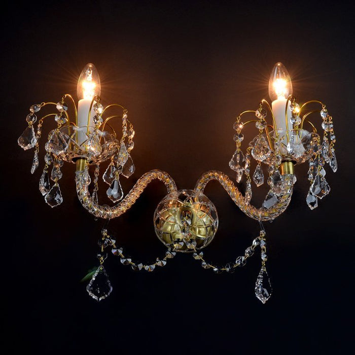 Ceremony 2 Wall Light (Alpha Gold/Silver) - Wranovsky - Luxury Lighting BoutiqueWall LightsWranovsky