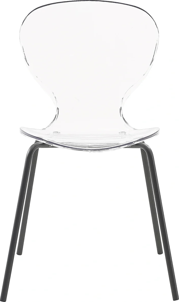 Clarion Matte Black Dining Chair