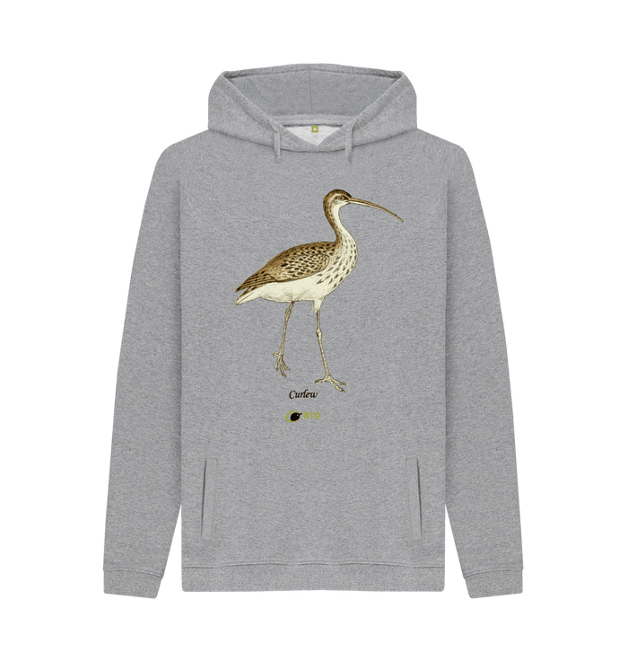 Light Heather Printed Hoody Front