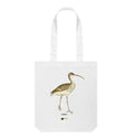 White Curlew Tote Bag
