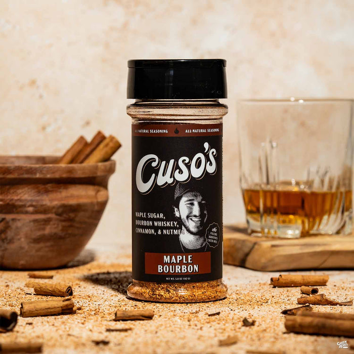 Cusos Maple Bourbon Seasoning 5 ounce