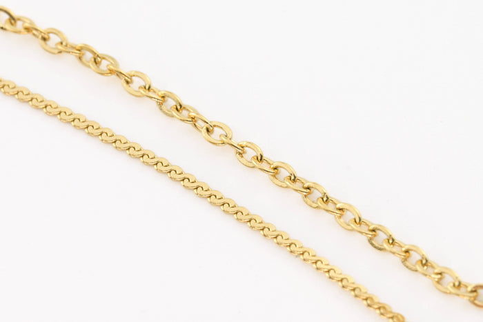 Dainty CZ Anklet - 18k Gold Diamond Ankle Bracelet