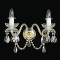 De Luxe 2 Wall Lights (Gold/Silver) - Wranovsky - Luxury Lighting BoutiqueWranovsky