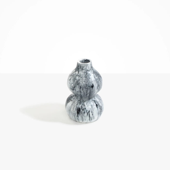 Dinosaur Designs | Lotus Seed Vase | White Marble