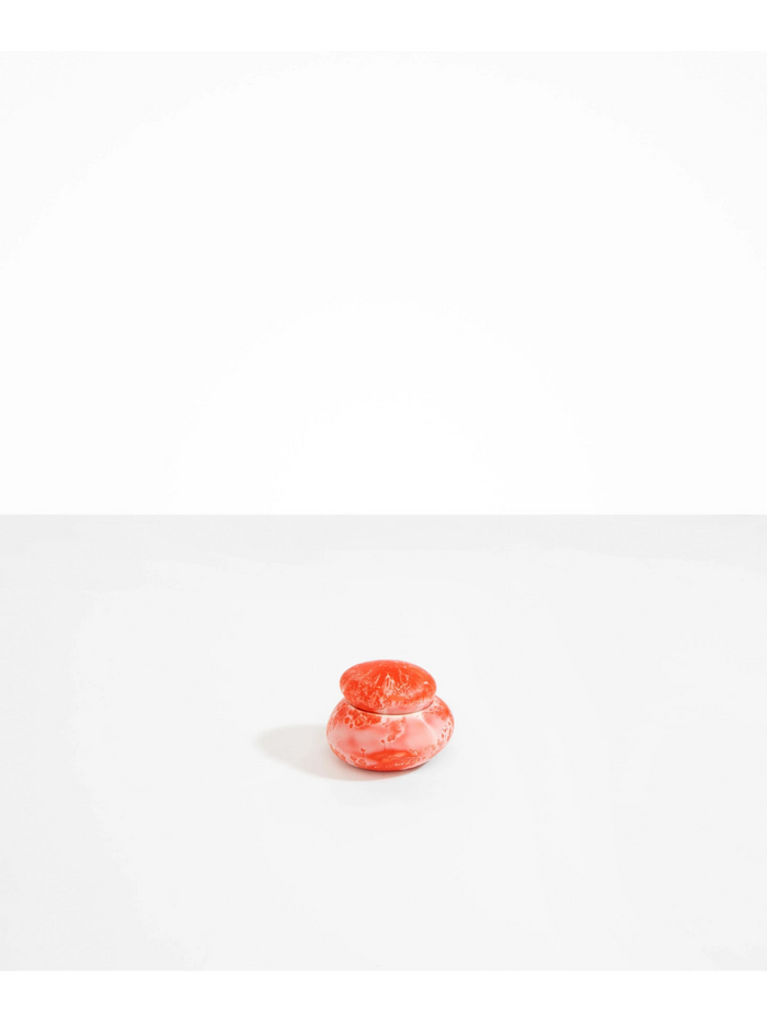 Dinosaur Designs Small Pebble Jar, Strawberry