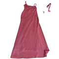 Dress Casual Maxi By Cmc In Pink, Size: M