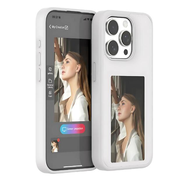 White/4-Color Screen / iPhone 15 Pro