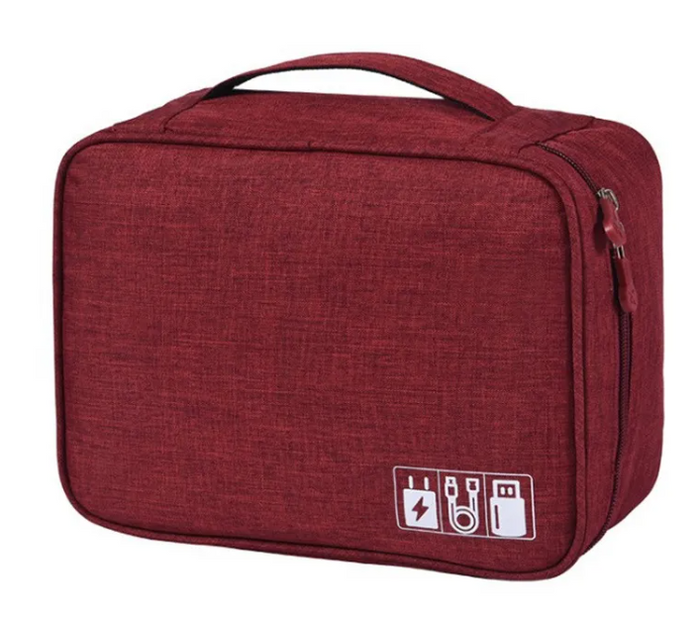 Electronics Travel Organizer Bag – Compact Tech Carry Case