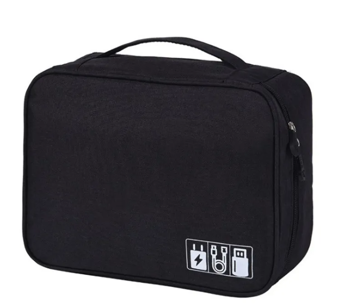 Electronics Travel Organizer Bag – Compact Tech Carry Case