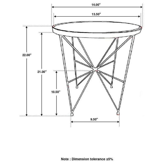 Eliska Side Table