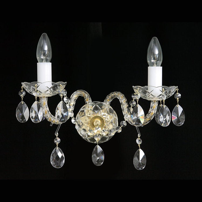 Finesse 2 Wall Light (Gold/Silver) - Wranovsky - Luxury Lighting BoutiqueWranovsky