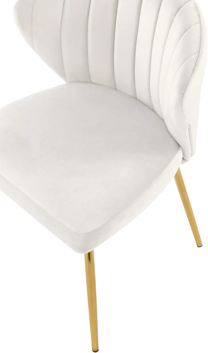 Finley Cream Velvet Dining Chair