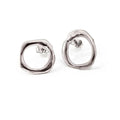 FR Art Jewellery | Crown Earrings | Silver