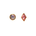 GRAINNE MORTON, MISMATCHED STUD EARRINGS, Pink