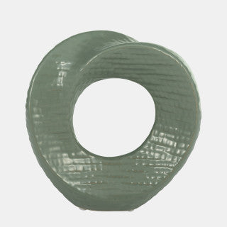 Green Ring  8" Table Top Decor