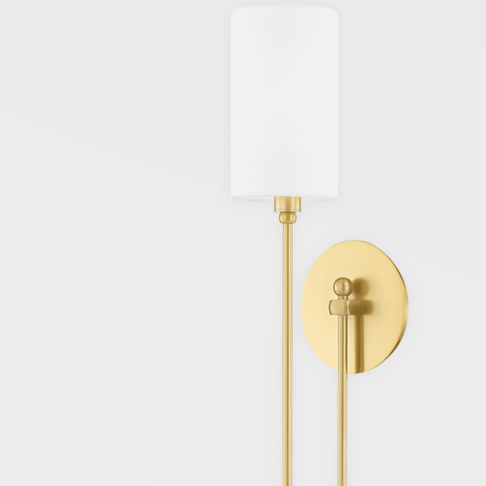 Harlem Wall Light - Aged Brass | Polished Nickel - 6800 - AGB - CE - Hudson Valley - Luxury Lighting BoutiqueWall LightsHudson Valley Lighting