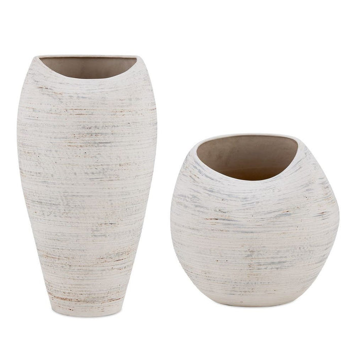 Inara Indoor-Outdoor Vases, S/2