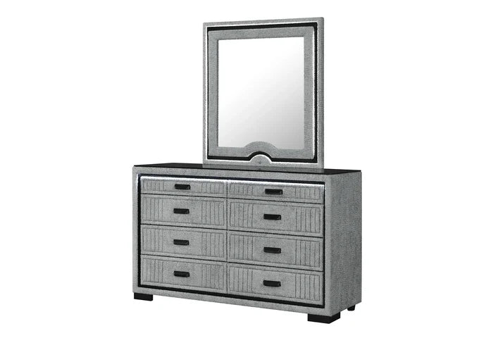 Isabella Grey Mirror with LED