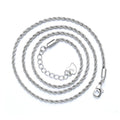 Italian Silver Rope Chain