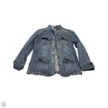 Jacket Denim By Chicos In Blue Denim, Size: S