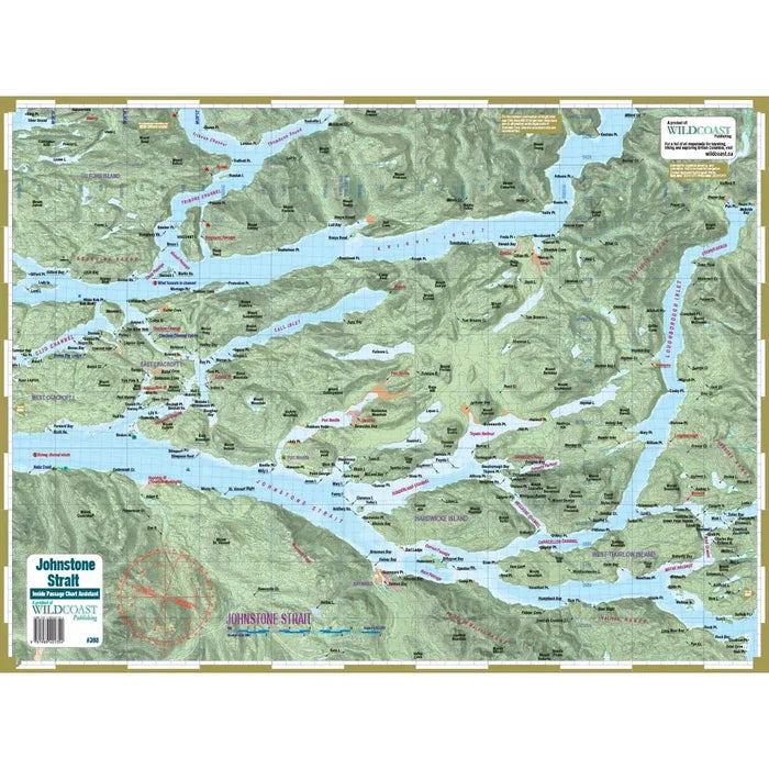 Johnstone Strait Inside Passage Chart Assistant  #308