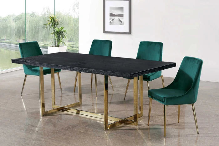 Karina Green Velvet Dining Chair